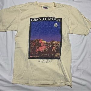 Vintage 90s Grand Canyon Single Stitch Tee Shirt Size M